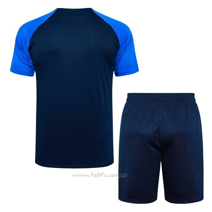 Chandal del Al Nassr Manga Corta 2024-2025 Azul - Pantalon Corto